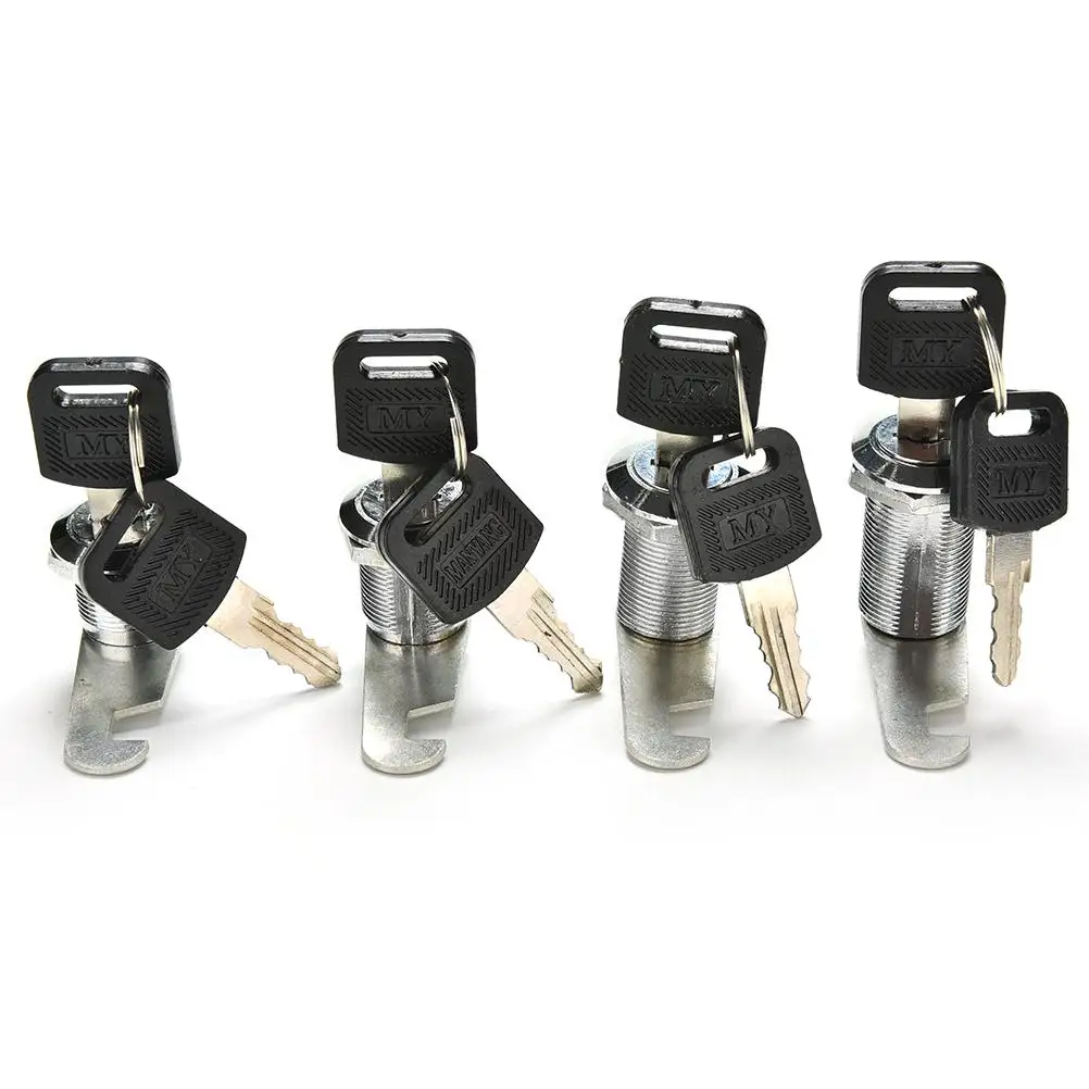 

Drawer Tubular Cam Lock For Door Mailbox Cabinet Cupboard W/2 Keys 16-30mm High Quality Wholesale/retail