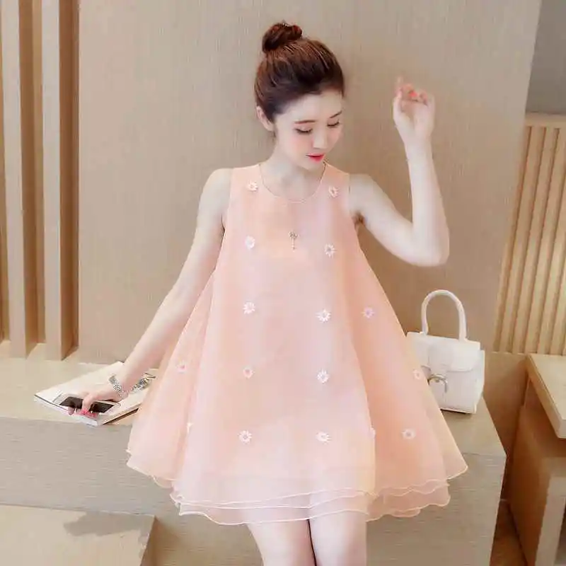 Летние женские пикантные Клубные платья из органзы Вечерние Vestido Женские милое