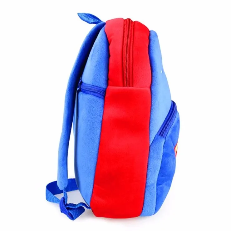 Новое поступление, супергерой Супермен, детские школьные сумки, милые плюшевые рюкзаки с рисунком, милые школьные сумки для детей, подарок на день рождения