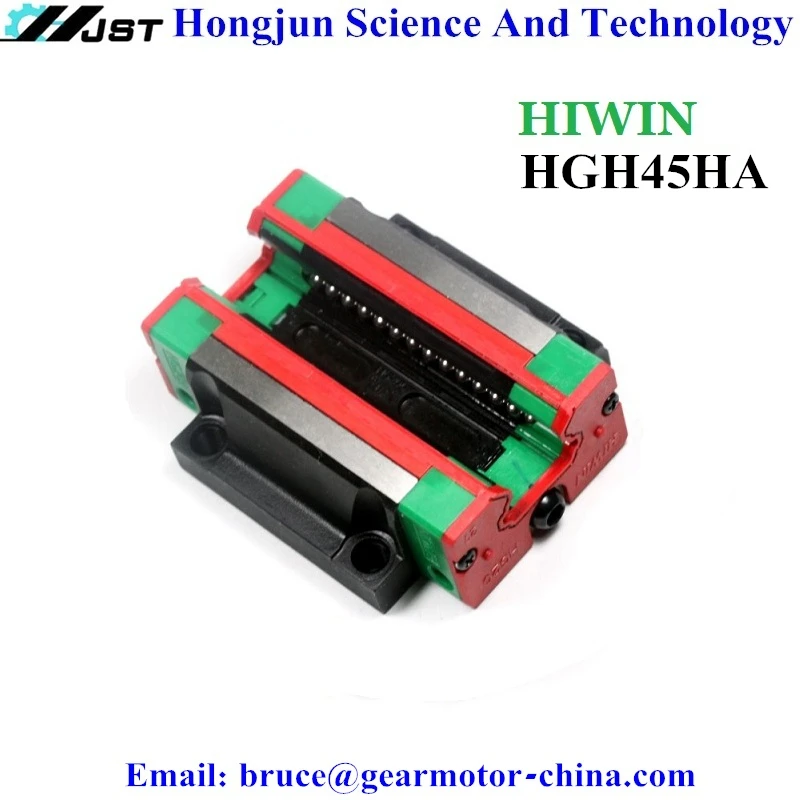 

New Original HIWIN HGH HGH45 sqaure type Linear Block HGH45HA Sliding Carriage for 45mm width HGR45 linear guide rail