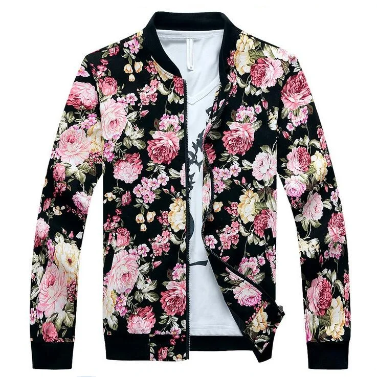 Aliexpress.com: Comprar Hombres de la Chaqueta de Flores
