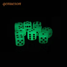 15Pcs/Lot 16mm Luminous Dice Rounded Corner Drinking Glowing Dice Nightclub Bars Dedicated Entertainment Dice Wholesale qenueson 15Pcs/Lot 16mm Luminous Dice Rounded Corner Drinking Glowing Dice Nightclub Bars Dedicated Entertainment Dice Wholesale qenueson