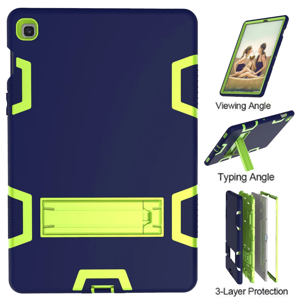 2 в 1 цветной чехол для samsung Galaxy Tab S5e 10,5 чехол T720 T725 SM-T720 SM-T725 чехол для планшета+ Защитная пленка для экрана