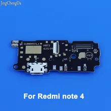 JCD для Xiaomi Redmi Note 4 MTK USB зарядное устройство зарядный порт ленточный гибкий кабель Micro USB док-станция Запасная часть