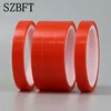 SZBFT 2rolls 1mm~5mm*5M Strong pet Adhesive PET Red Film Clear Double Sided Tape No Trace for Phone LCD Screen free shipping ► Photo 3/3