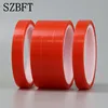 SZBFT-2 rouleaux adhésifs pour téléphone, 1mm ~ 5mm * 5M, Film rouge pour animaux de compagnie, bande transparente Double face, sans Trace pour téléphone écran LCD, livraison gratuite ► Photo 3/3