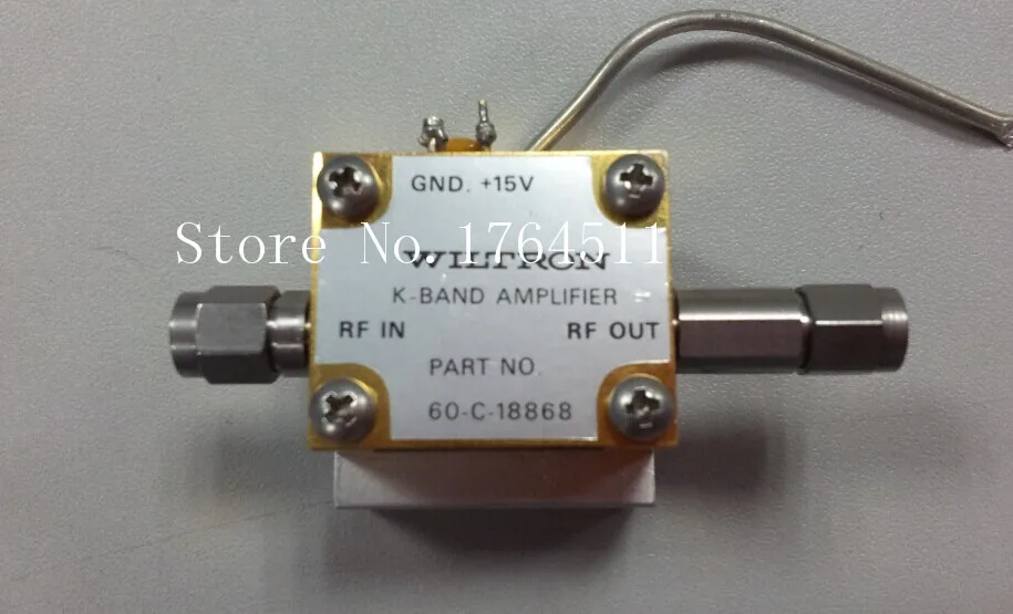 

[BELLA] WILTRON 60-C-18868 18-26.5GHZ 7DB 15V low noise amplifier gain
