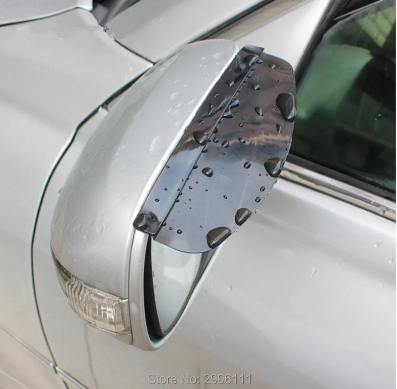 2 шт./лот ПВХ автомобиля зеркало заднего вида с защитой от дождя для Skoda Octavia Fabia йети rapia превосходное A7 A5 аксессуары наклейки Стайлинг