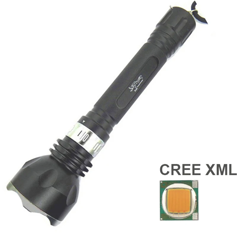 

LED Diving flashlight Underwater torch led light CREE XM-L T6 Waterproof 18650 Flash Lamp Torch by 18650 battery light