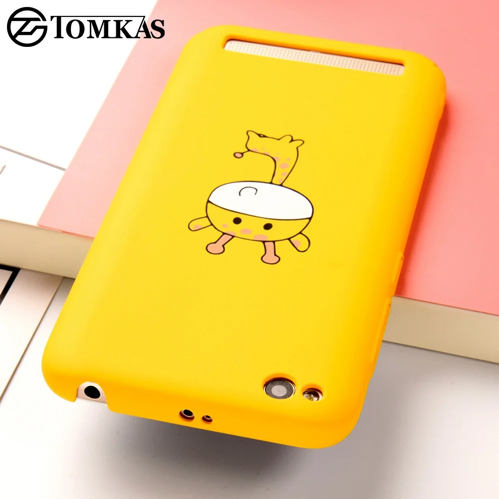 TOMKAS Cute Case Xiaomi Redmi 5 4X Note 5A Giraffe Animal Back Cover For Plus Mi A1 5X PC Coque |