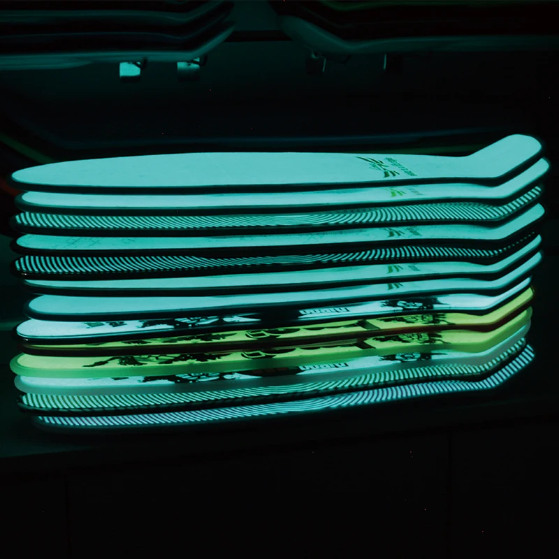22 дюймов Пенни Доска ночь специальный люминесцентный стикер прозрачный водонепроницаемый абразивная наждачная бумага износостойкие скейт желоб доска