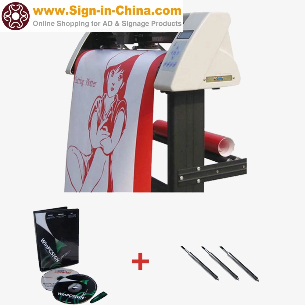 28 &quotRedsail виниловый режущий плоттер с функцией Контурной Резки|vinyl cutter plotter|cutter