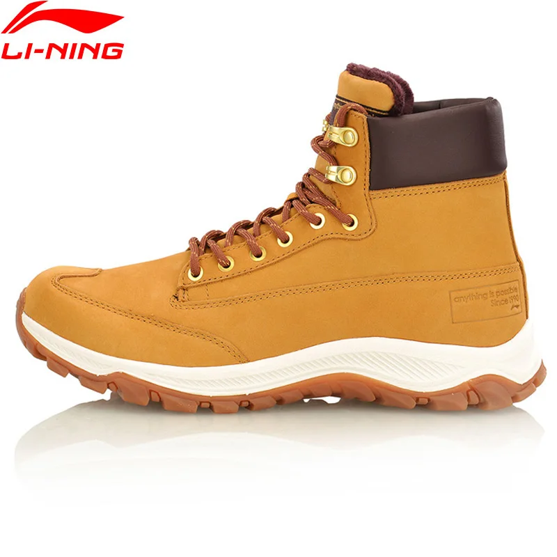 Online Li Ning hombres en Siker clásico zapatos de invierno cálido forro Deporte Zapatos cómodos zapatos de zapatillas de deporte AGLM159 YXB108