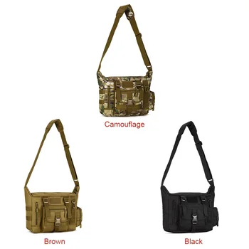 

Hot Selling Sports Shoulder Bag Large Waterproof Daypack Crossbody Messenger Bag for Hunting Camping Trekking -B5