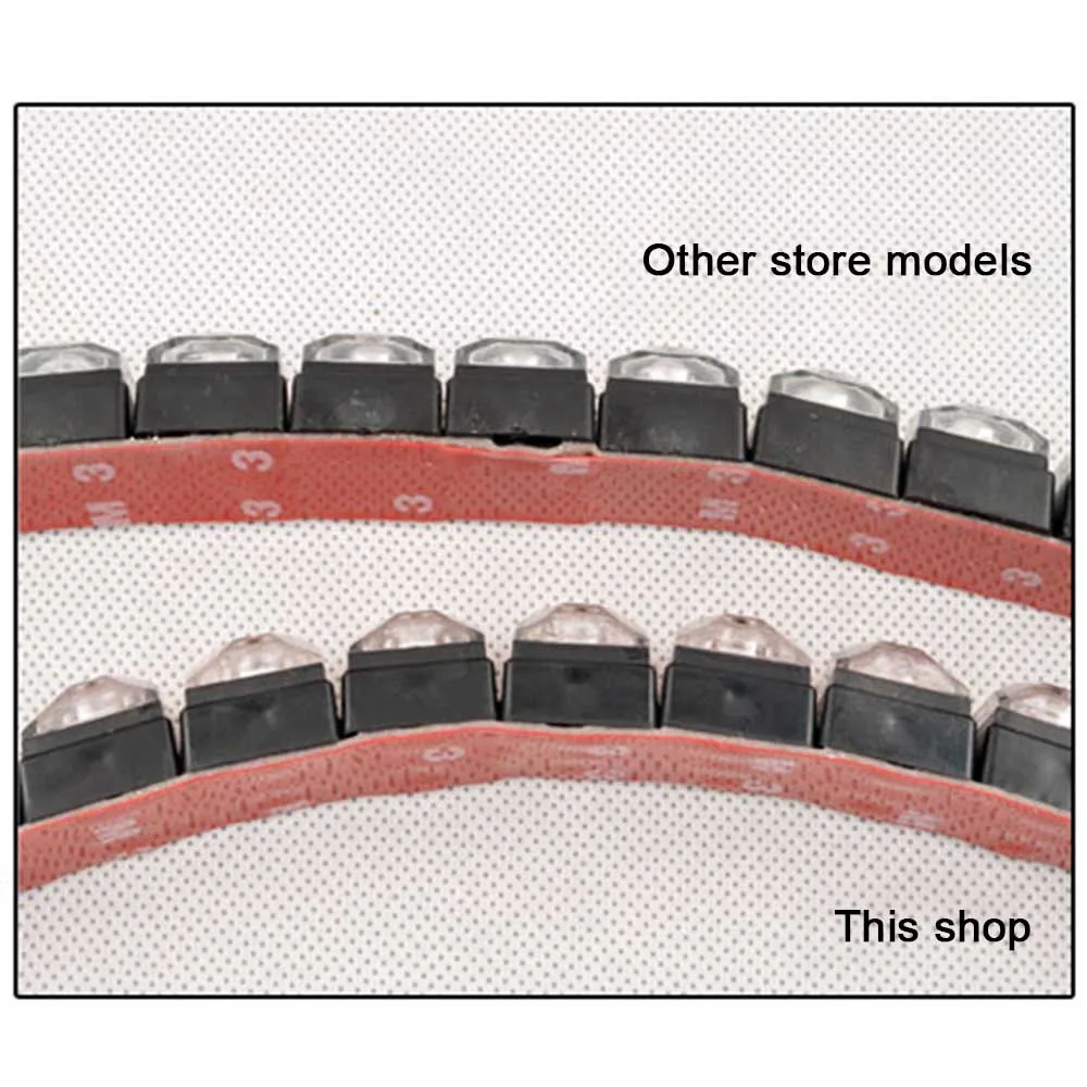 1 шт Автомобильные фары дневного света светильник DRL авто гибкий Светодиодные ленты вождения светильник стайлинга автомобилей Дневной светильник противотуманной фары Дневные ходовые огни 12V белый светло-голубой