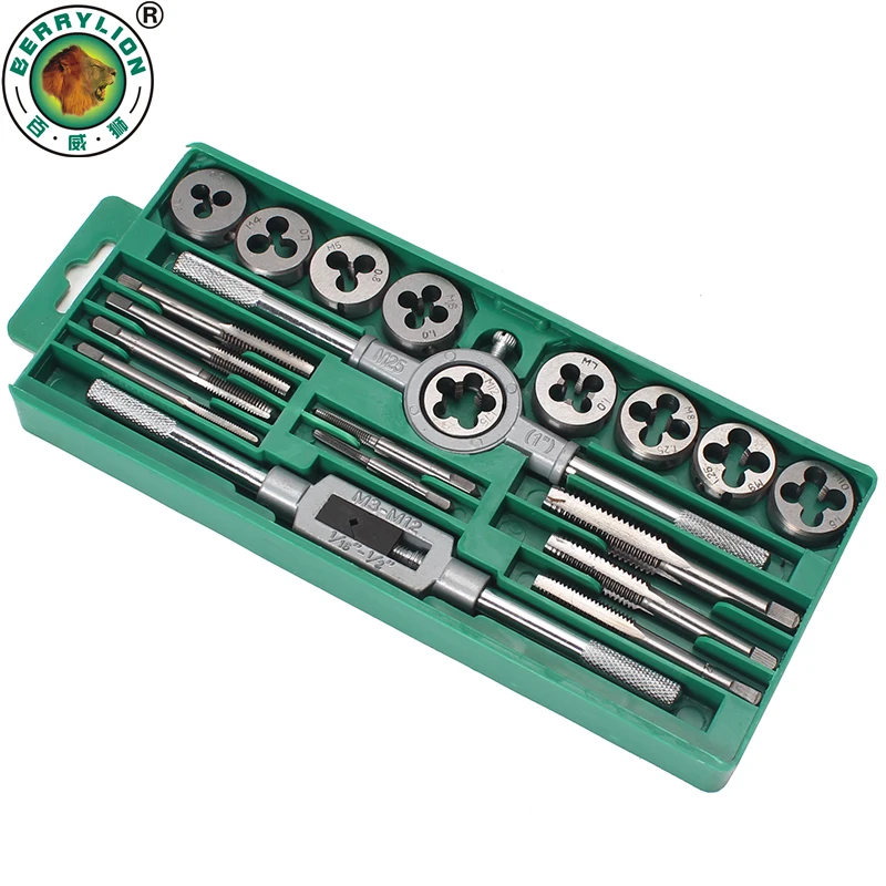 Набор ручных метчиков с резьбой 12/20/40 шт.|screw base plug adapter|screw mountscrew steel |