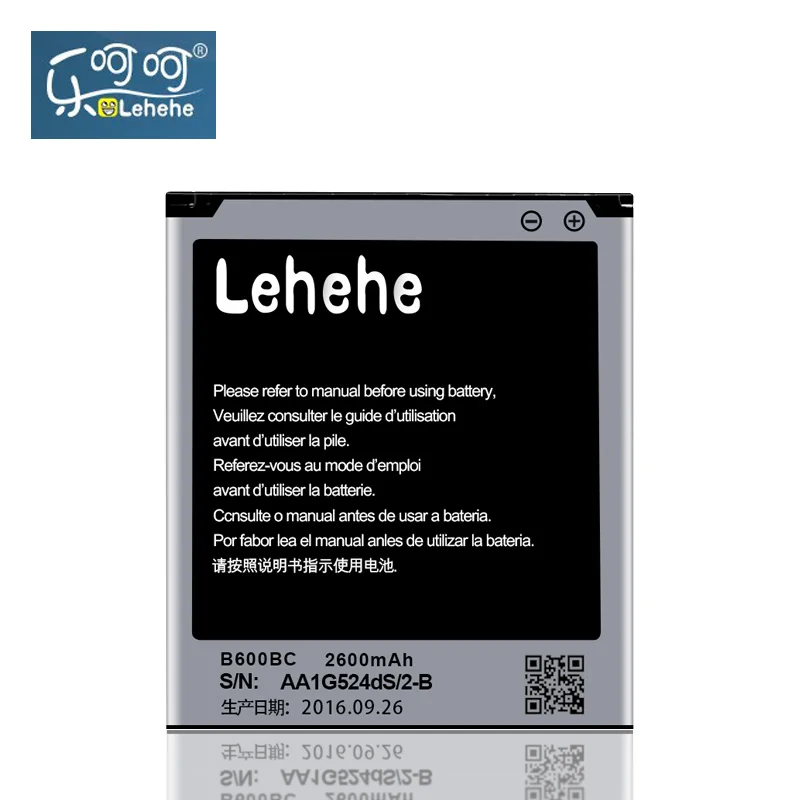 Аккумулятор LEHEHE для Samsung Galaxy S4 I9500 I9502 I9505 I9508 G7105 I9508V I959 2600mAh B600BC|b600bc battery|battery for