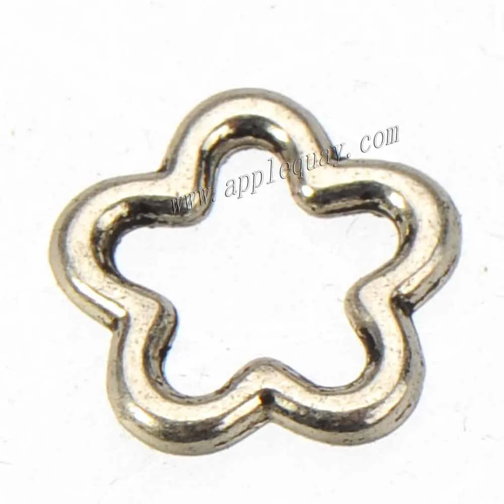 Metal Connectors For Jewelry DIY Bracelet Cord Necklace Earring Flower