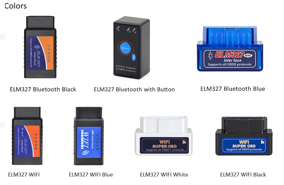 Супер Мини ELM327 V1.5 Bluetooth/Wifi OBD2 OBDII считыватель кодов высокое качество ELM 327 Bluetooth ELM327 Wi-Fi Android/IOS