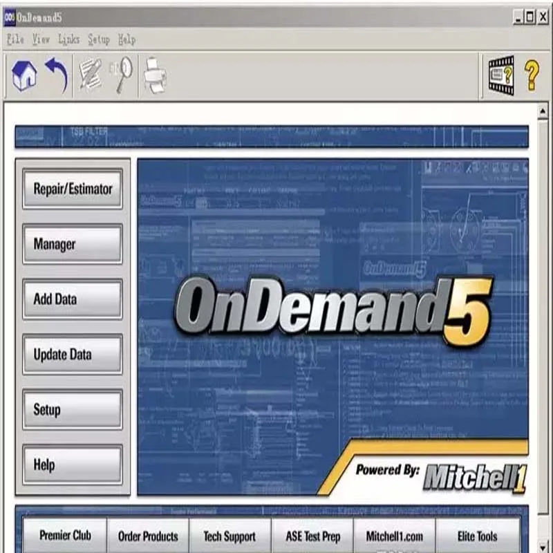  Software automático Alldata + Mitchell bajo demanda + ATSG todos los datos 1053 con 1 TB HDD instal