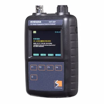 

New Professional High Sensitive HF Vector Impedance Antenna Analyzer KVE520C UV Dual Band for Walkie Talkie/Two Way Radio