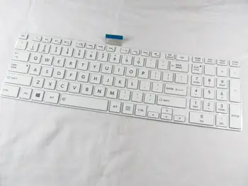 

For Toshiba Satellite C55D C55D-A C55D-A5120 C55D-A5201 US Laptop Keyboard V000320330 White
