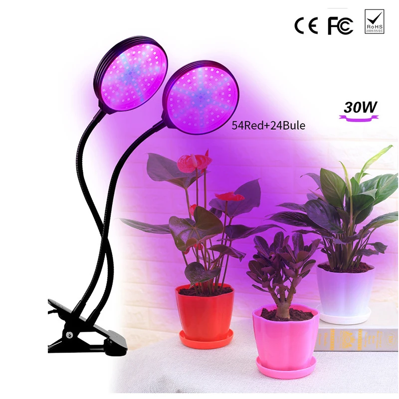 Full spectrum USB Dual Head 78 LED UV IR Lights