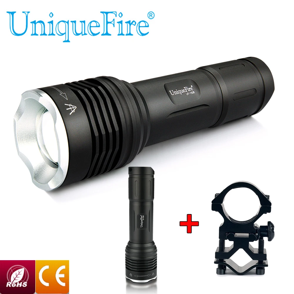 Night Vision Flashlight UniqueFire 1506 IR 940NM LED Infrared 20mm