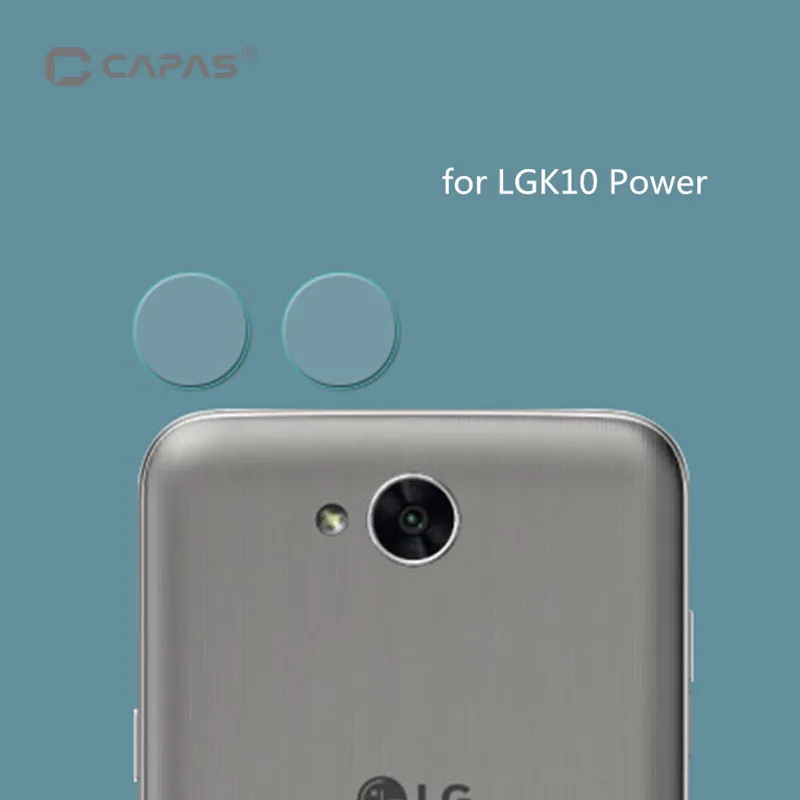 

2pcs Back Camera Lens Protector for LG X Power 2 Tempered Glass Film for LG K10 Power X500 Rear Camera Protector Clear Guard