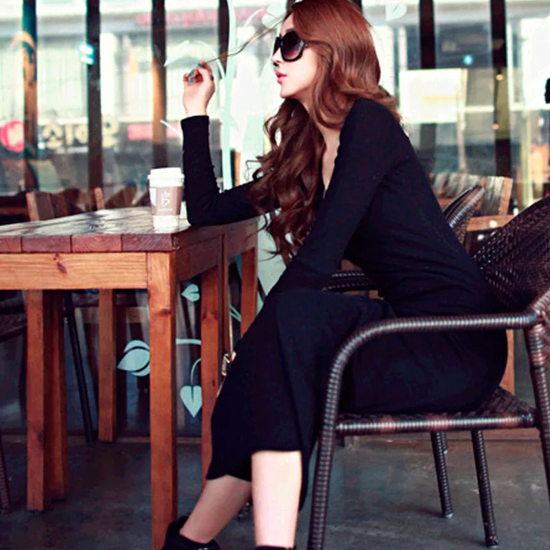 Empfohlen c6MFT 2018 New Spring and Autumn Female Round neck Floor length Cashmere Sweater One piece Dress Casual Solid Knitting Women Dress Empfohlen c6MFT 2018 New Spring and Autumn Female Round neck Floor length Cashmere Sweater One piece Dress Casual Solid Knitting Women Dress