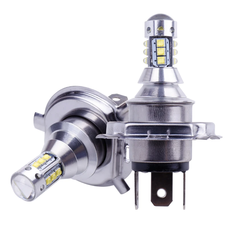 2Pcs H4 LED Bulb Super Bright 12 3535SMD Car Fog Lights 12V 24V 6000K White Driving Day Running Lamp Auto Led H4 Bulb (2)
