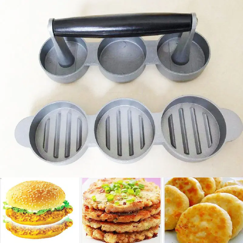 

Weston Non-Stick Mini Hamburger Burger Ground Meat Sausage Patty Press Maker