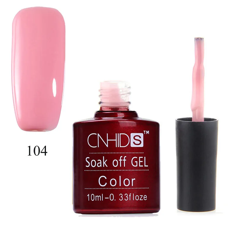 CNHIDS 132 Цвет лак для ногтей замачиваемый Гель-лак долговечный УФ и светодиодный лак для ногтей DIY Гель-лак для нейл-арта - Цвет: 104