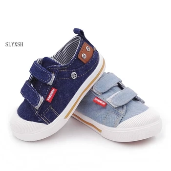 

SLYXSH Children sneakers boots kids canvas shoes girls boys casual shoes mother best choice baby shoes canvas special sale