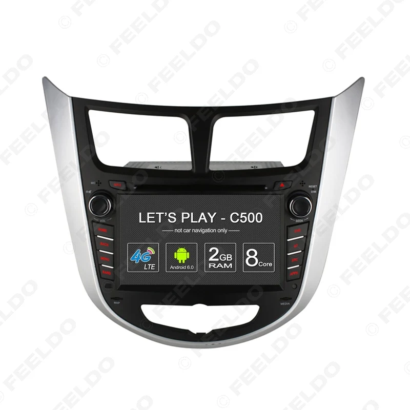 Clearance FEELDO 7" Android 6.0 (64bit) DDR3 2G/32G/4G LTE Octa Core Car DVD GPS Radio Head Unit For Hyundai Verna/Accent/Solaris/i25 2 Clearance FEELDO 7" Android 6.0 (64bit) DDR3 2G/32G/4G LTE Octa Core Car DVD GPS Radio Head Unit For Hyundai Verna/Accent/Solaris/i25 2