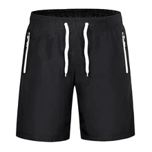 6XL 7XL 8XL 9XL большой Размеры Спортивные шорты Для мужчин тренировки тренажерный зал Треники Полиэстер Эластичность карман на молнии для бега Для мужчин S Шорты