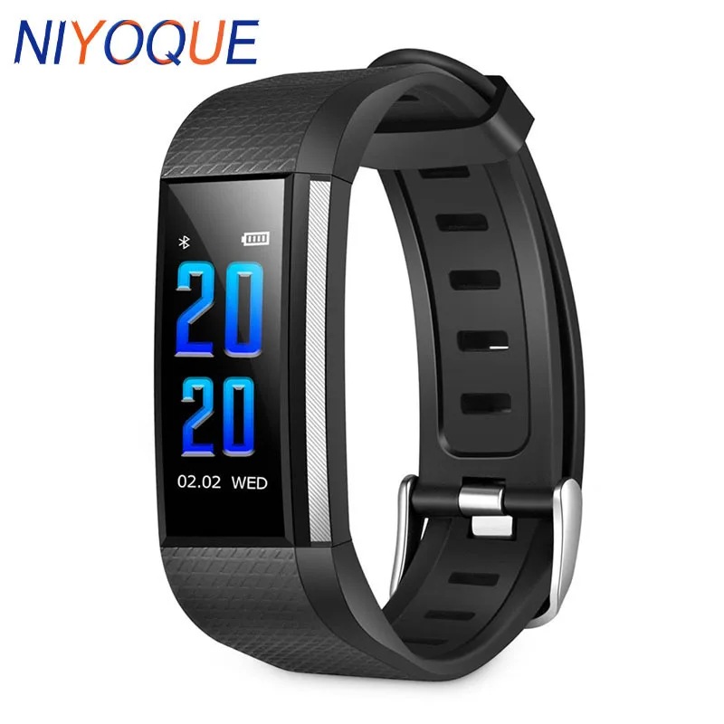 

NIYOQUE M200 Smart Band Color Heart Rate Monitor Blood Pressure Smart Wristband Message Notification Bracelet For IOS Android