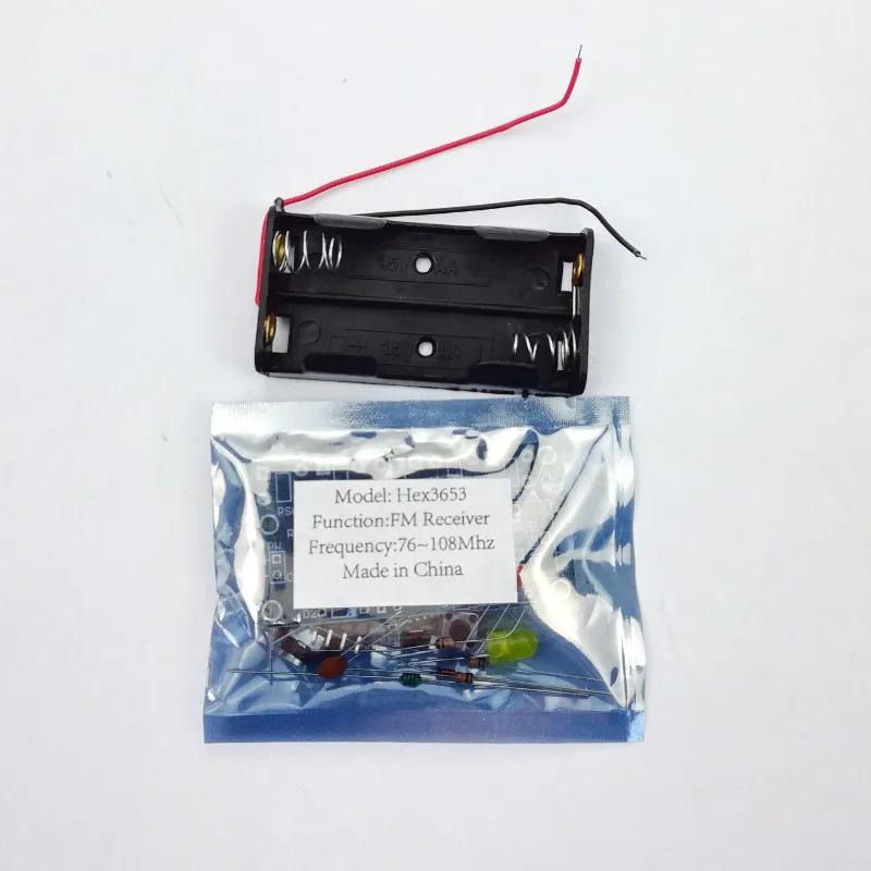 AIYIMA DIY 5 клавиш стерео беспроводной FM радио приемник комплект электронный PCB 76 108