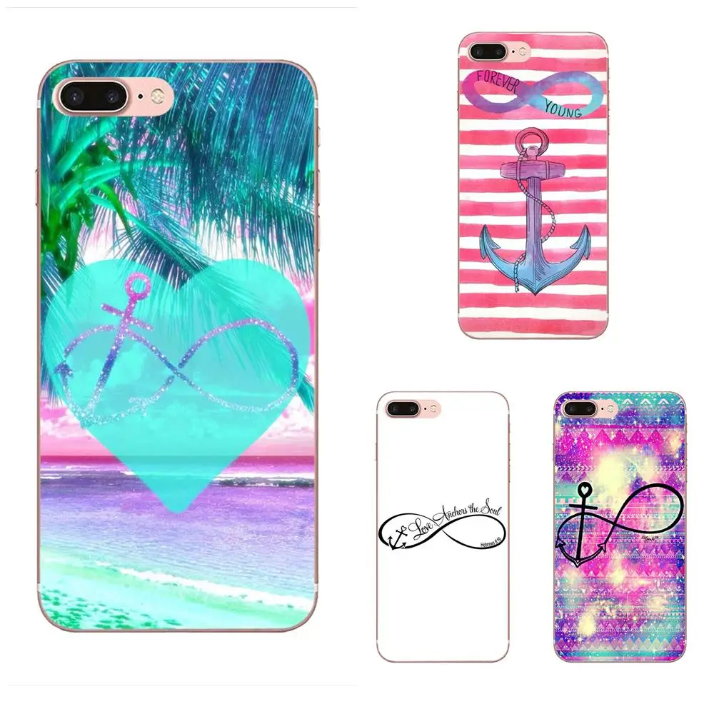 

Anchor Infinity Love Soft Fashion Phone Case For Xiaomi Redmi Mi Note 7 8 9 SE Pro Lite Go Play