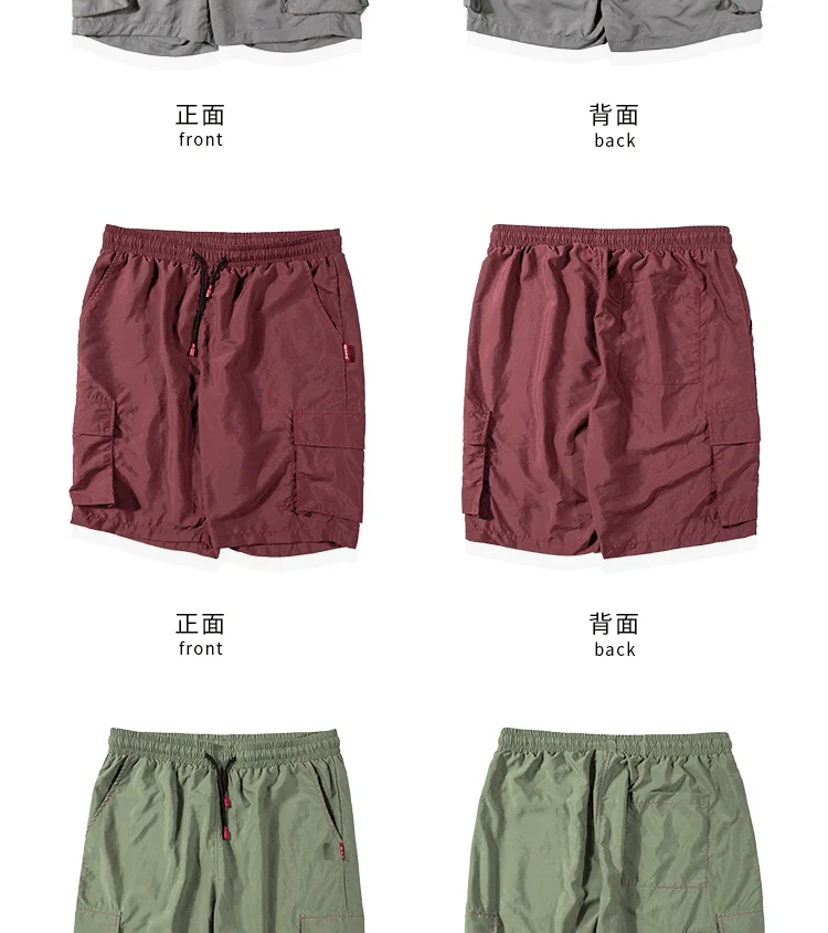 Мужские хлопчатобумажные шорты Летняя одежда для мальчиков карман дизайн пляжные шорты высокое качество эластичные модные Бег Короткие