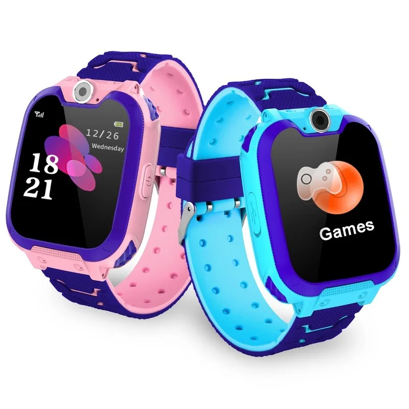 

Kids Antil-lost Smartwatch Baby 2G SIM Card Clock Smart Watch SOS Call Location Tracker Smartwatch PK Q50 Q90 Q528.