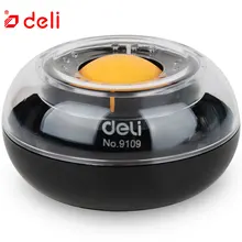 Deli милый кавайный инструмент для смачивания пальцев для офиса, файловый аналитик, для организации поставок, круглый шар, настольная бумага, мат, офисные принадлежности