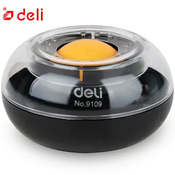 

Deli Cute Kawaii Finger Wetted Tool for Office Financial Analyst File Arrange Supply Round Ball Desk Paper Mate Office Supplies