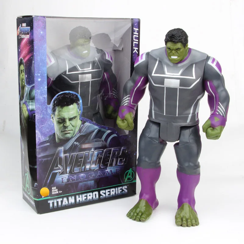 33cm Superhero Avenger Endgame Hulk Iron Man PVC Action Figure Collection Model Toy For Boy Kids Christmas Gift With Box 33cm Superhero Avenger Endgame Hulk Iron Man PVC Action Figure Collection Model Toy For Boy Kids Christmas Gift With Box