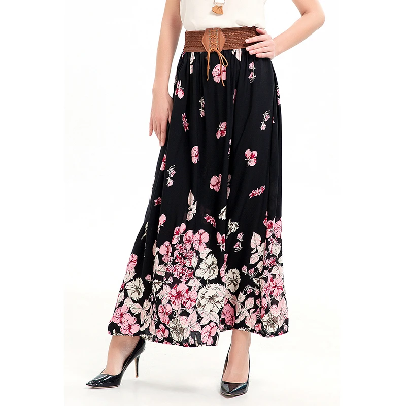 מוצר 2017 chiffon bohemian skirts womens summer summer 2017 skirt chiffon saia bohemian maxi skirts high waist tutu מוצר 2017 chiffon bohemian skirts womens summer summer 2017 skirt chiffon saia bohemian maxi skirts high waist tutu
