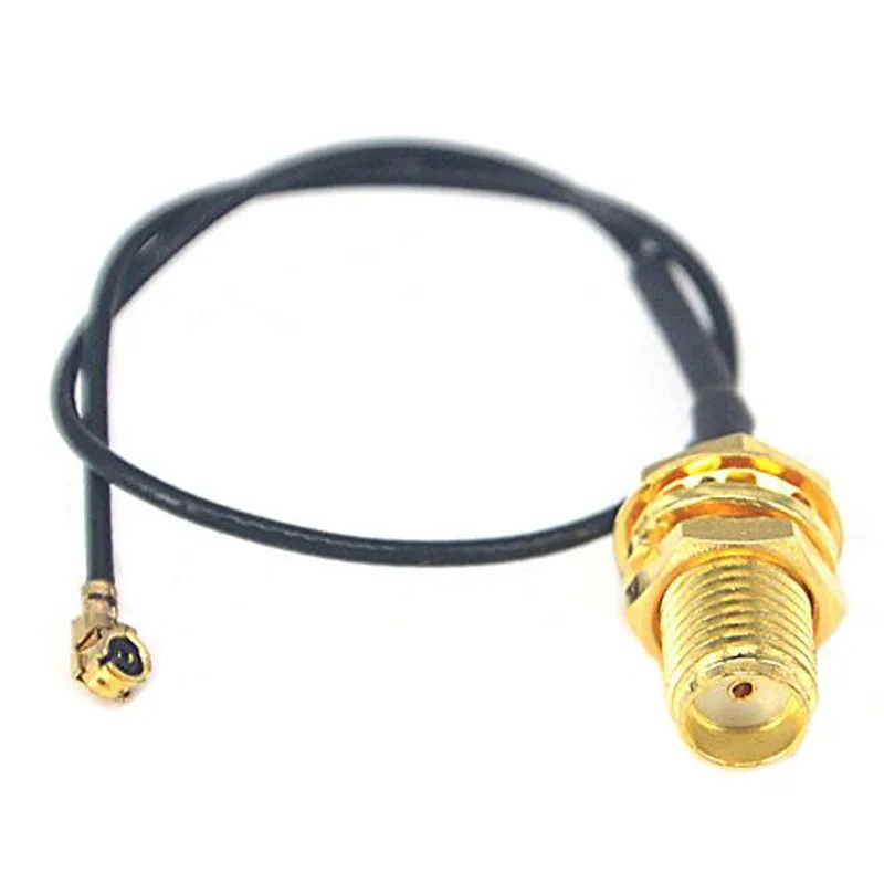 

5pcs Connector Antenna WiFi Pigtail SMA Female to IPX Extension Cable 15cm