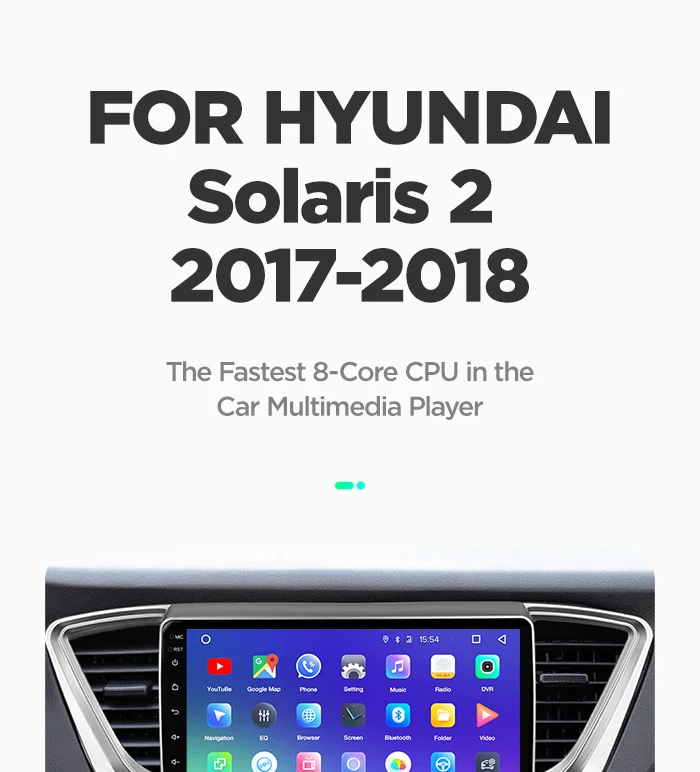 Sale TEYES SPRO Car Radio Multimedia Video Player Navigation GPS Android For solaris hyundai no dvd 2 din 2012 2013 2017 2018  verna 5