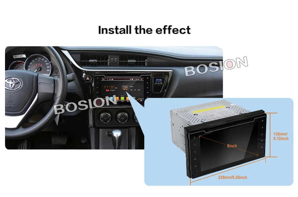 Excellent 8" 2 Din Android 7.1 car dvd radio autoradio gps navigation Radio Steering wheel controls For Toyota corolla 2016~2017 16 Excellent 8" 2 Din Android 7.1 car dvd radio autoradio gps navigation Radio Steering wheel controls For Toyota corolla 2016~2017 16