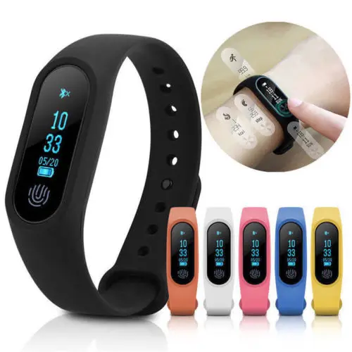 

Bluetooth Smart Watch Heart Rate Blood Pressure Monitor Fitness Tracker Bracelet Unisex Trendy Multi Function Watches