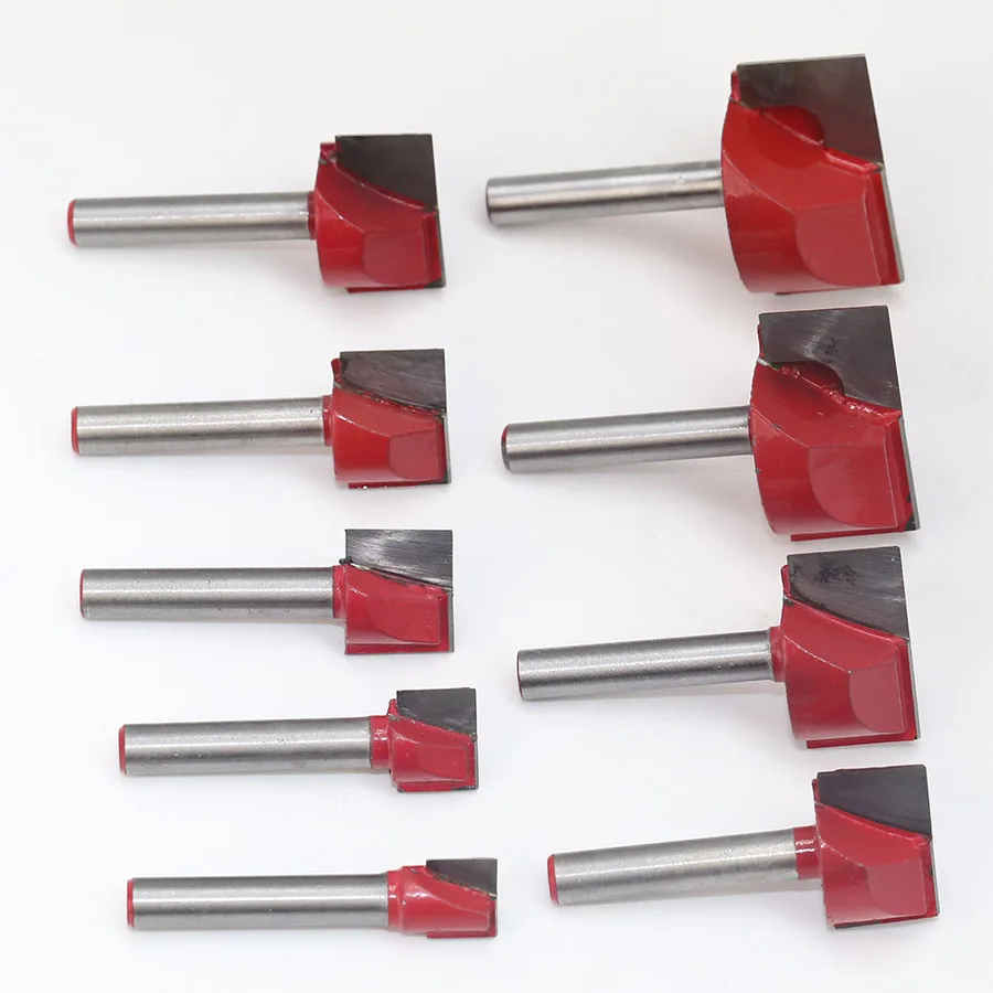 9pc CNC carbide end mill tool 3D woodworking